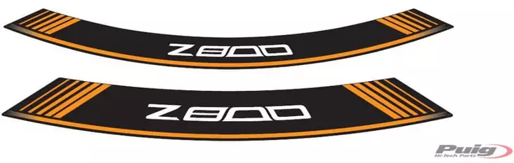 Puig Kit 8 Rim Strips Z800 C/Orange - Fälgdekaler - D183645 - 1