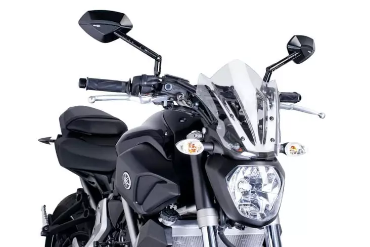 Puig New Gen Sport Screen Yamaha Mt07 14 - Vindskydd - D184275 - 1