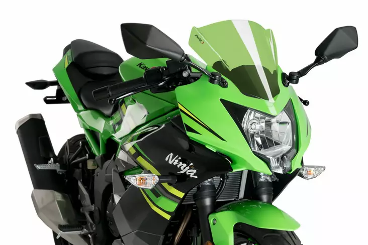 Puig Racing Screen Kawasaki Ninja 125 19 - Vindskydd - D261335 - 1