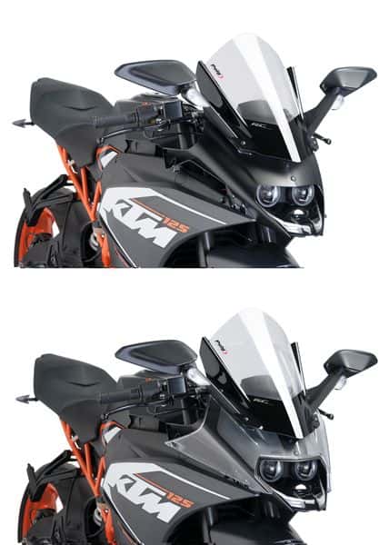 Puig Racing Screen Ng Ktm Rc125/Rc390 14 - Vindskydd - D184225 - 1