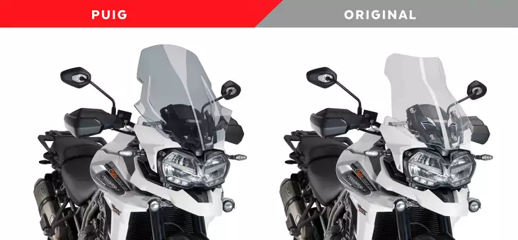 Puig Touring Screen Tiger Explorer/Xc/Xr - Vindskydd - D186605 - 1