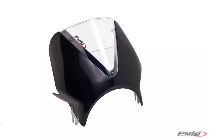 Puig Windscreen Vision Semif. C/Black Sc - Vindskydd - D180045 - 1