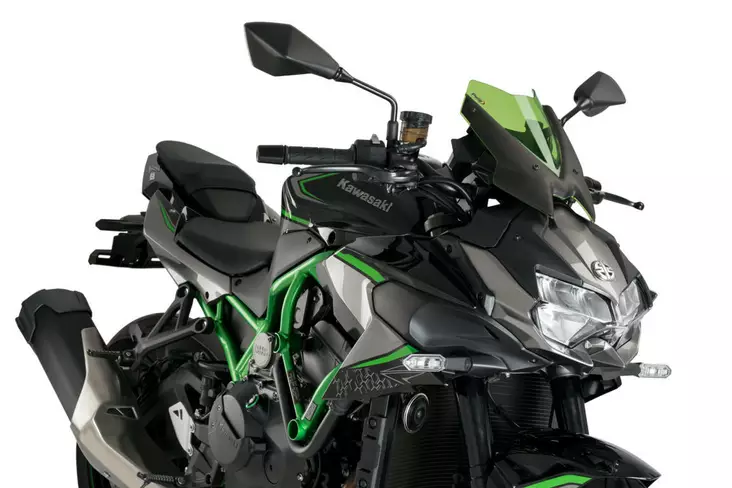 Puig Windshield New Gen. Sport Kawasaki - Vindskydd - D390485 - 1