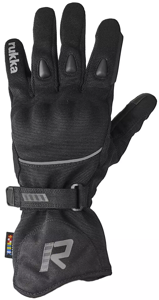 RUKKA Handske GTX VIRVE 2.0 Svart/Grå - MC Handskar med membran  - D471985 - 1