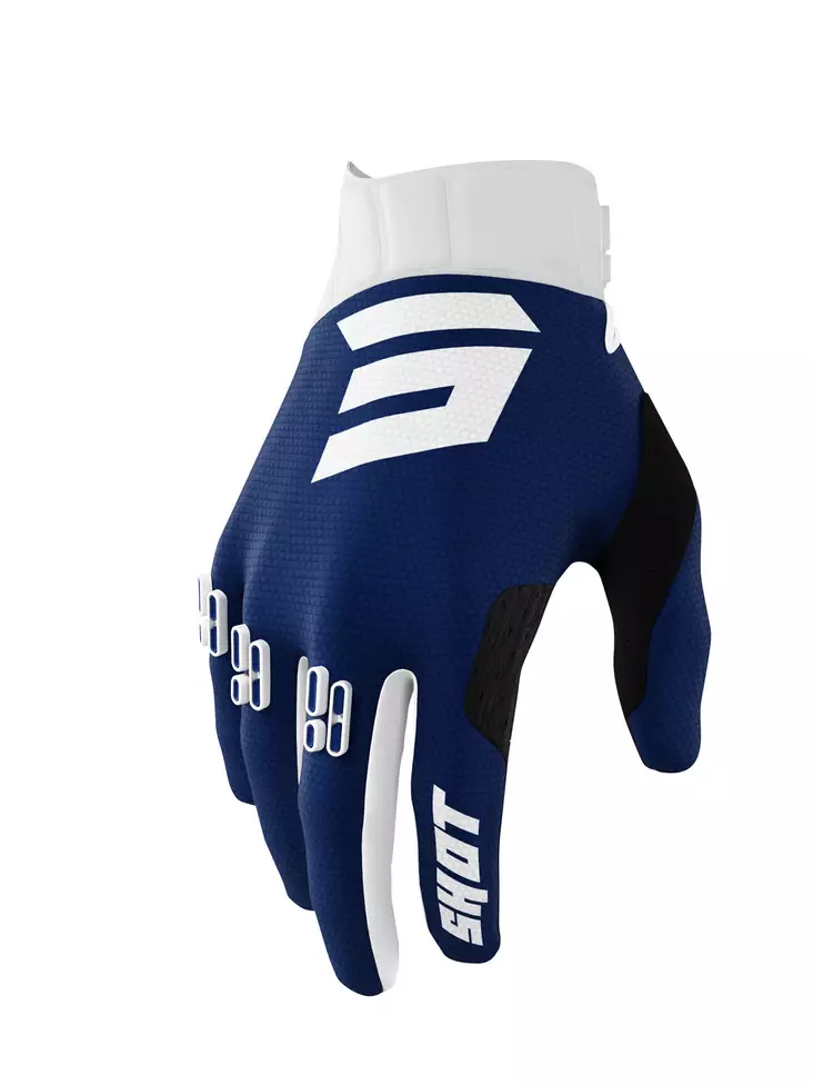 SHOT Handske Gradient Blå - Cross- och Endurohandskar  - D391325 - 1