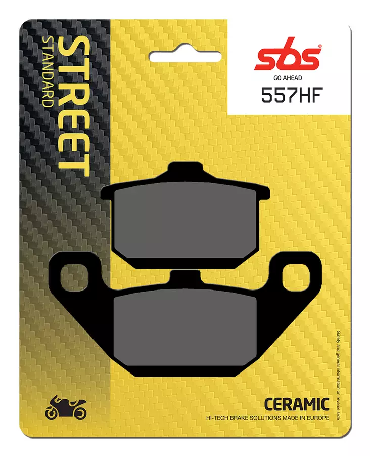 Sbs Bromsklossats Ceramic - Bromsbelägg - D106795 - 0