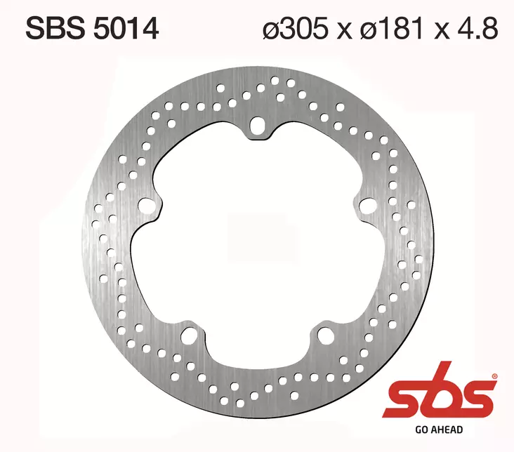 Sbs bromsskiva Standard - Bromsskivor - D131115 - 1