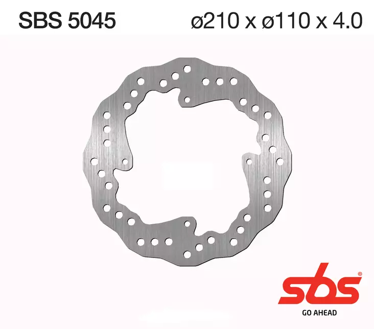 Sbs bromsskiva Standard - Bromsskivor - D131145 - 1