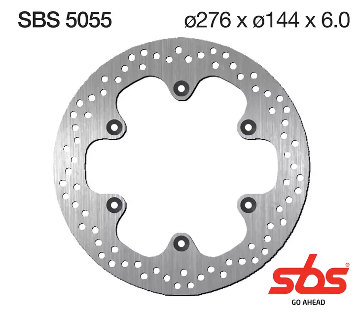 Sbs bromsskiva Standard - Bromsskivor - D131155 - 1