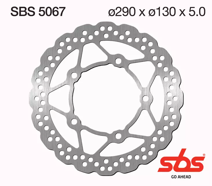 Sbs bromsskiva Standard - Bromsskivor - D131165 - 1