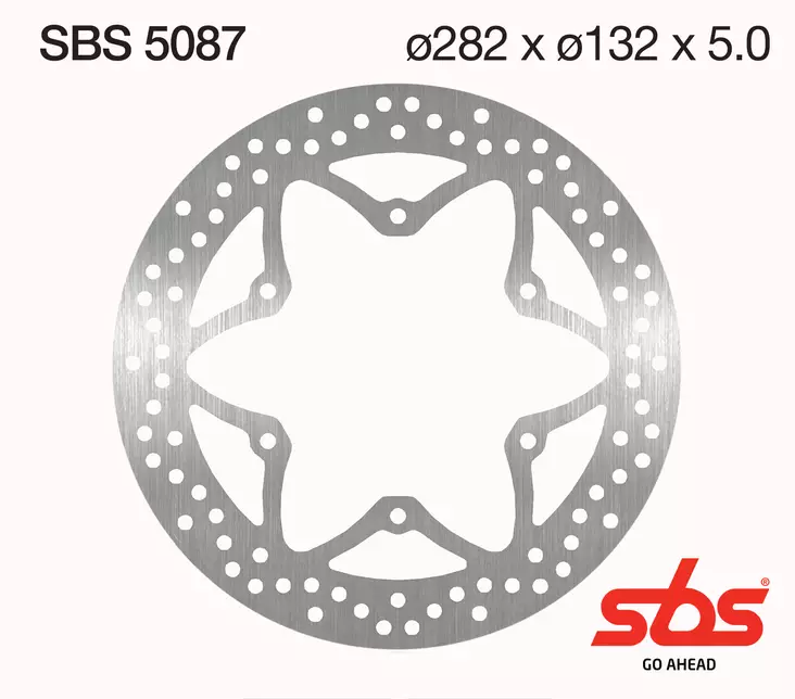 Sbs bromsskiva Standard - Bromsskivor - D131185 - 1