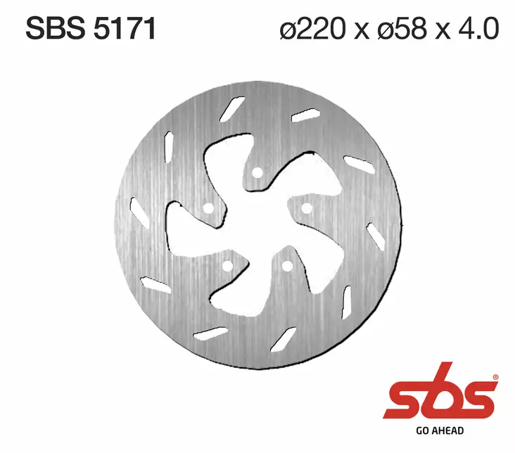 Sbs bromsskiva Standard - Bromsskivor - D131255 - 1