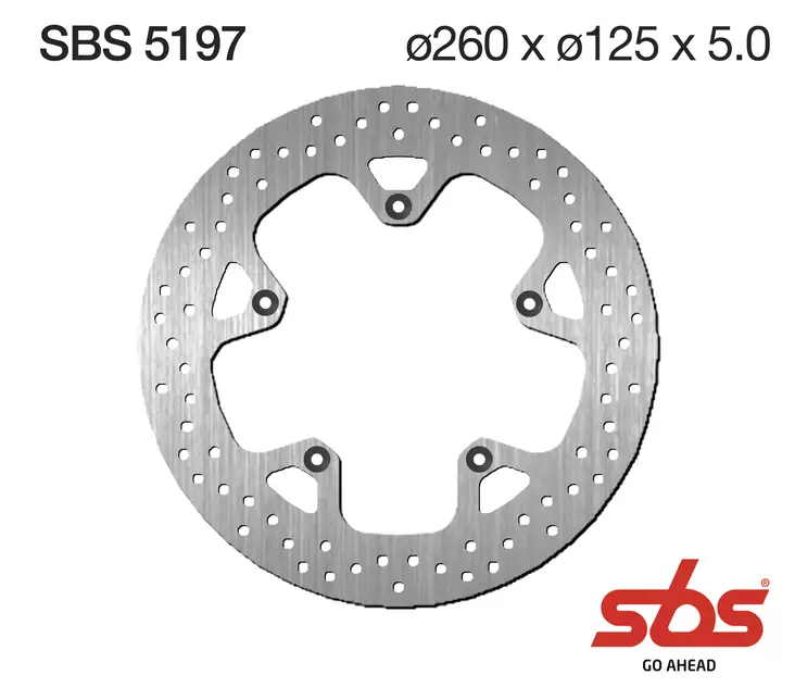 Sbs bromsskiva Standard - Bromsskivor - D131275 - 1