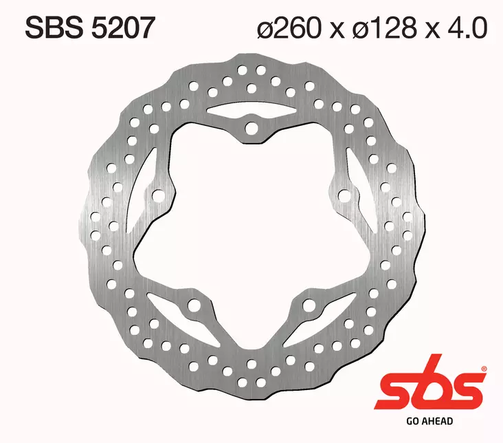 Sbs bromsskiva Standard - Bromsskivor - D131285 - 1