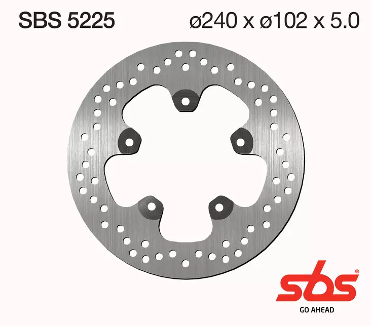 Sbs bromsskiva Standard - Bromsskivor - D131295 - 1
