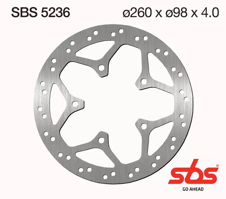 Sbs bromsskiva Standard - Bromsskivor - D131305 - 1