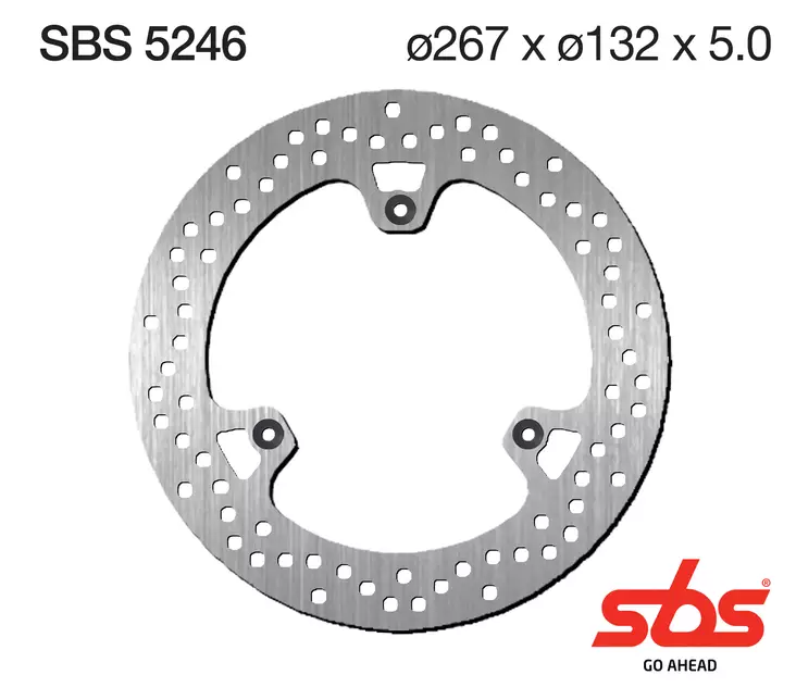 Sbs bromsskiva Standard - Bromsskivor - D131315 - 1