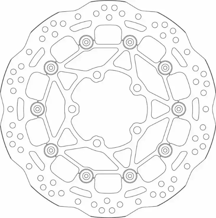Sbs bromsskiva Upgrade - Bromsskivor - D131395 - 1