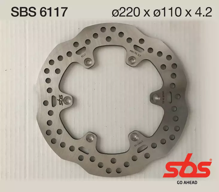 Sbs bromsskiva Upgrade - Bromsskivor - D131425 - 1