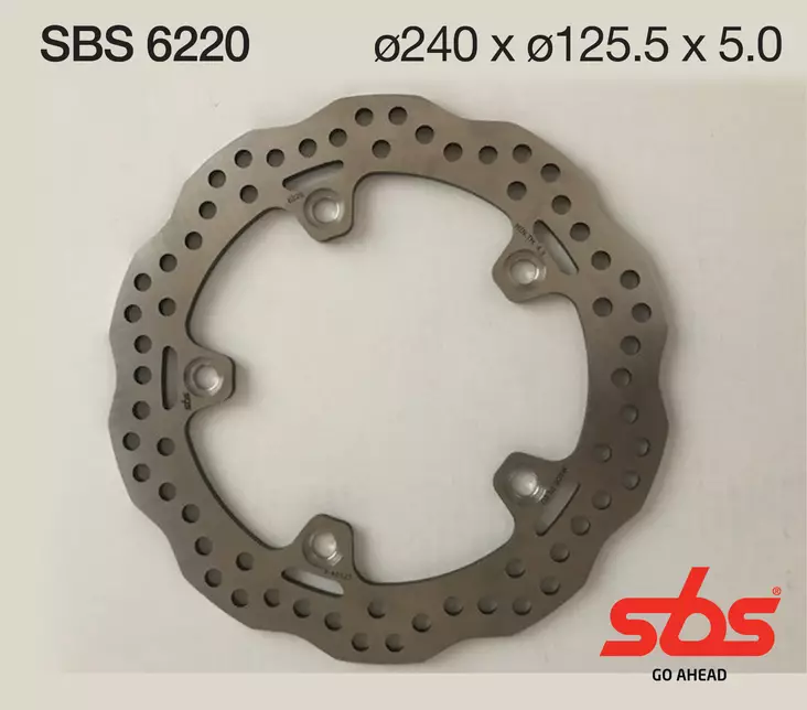 Sbs bromsskiva Upgrade - Bromsskivor - D131445 - 1
