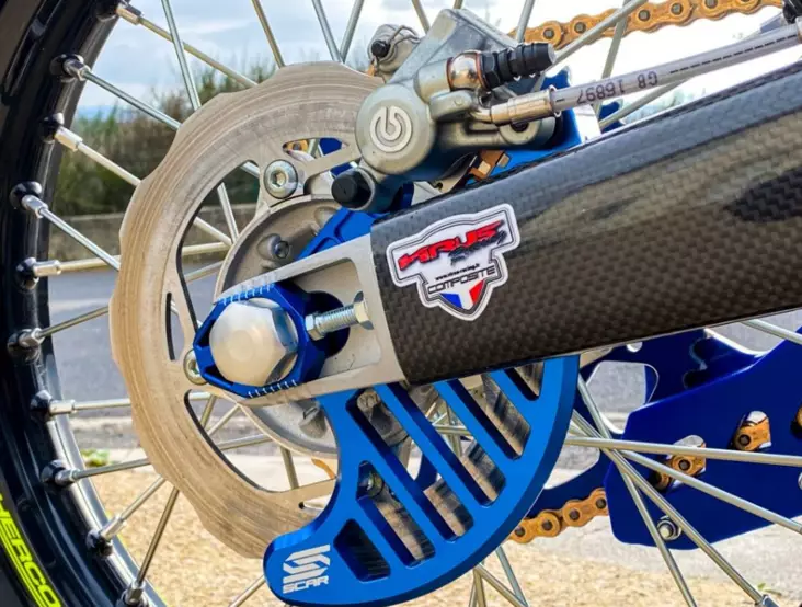 Scar Rear Disc Guard - Sherco - Blue col - Övriga Bromsdelar - D461095 - 1