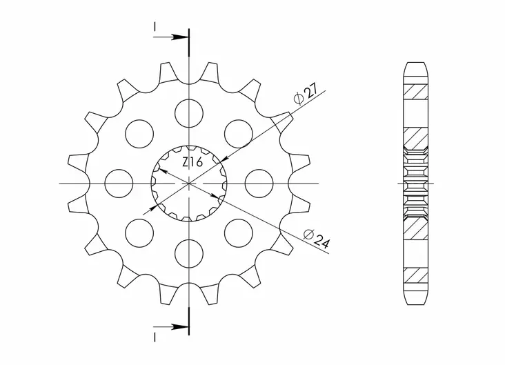 Supersprox Framdrev 423.17 - Framdrev - D6725 - 1