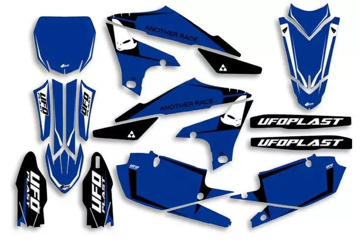 UFO Dekalsats YZ250F 19-23 YZ450F 18-22 - Modellspecefika dekaler - D432155 - 1