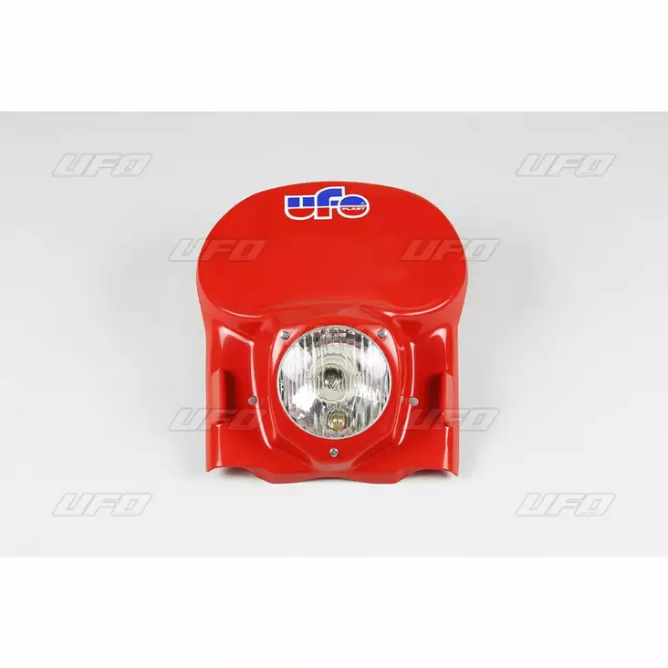 UFO Framlampa veteran MX/Enduro 78-88 Rö - Framlampor - D33535 - 1