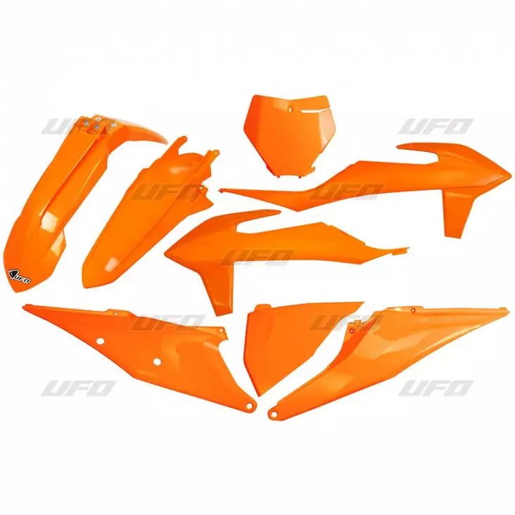 UFO Plastkit 5-delar KTM SX/SXF125-450 1 - Plastkit - D155515 - 1