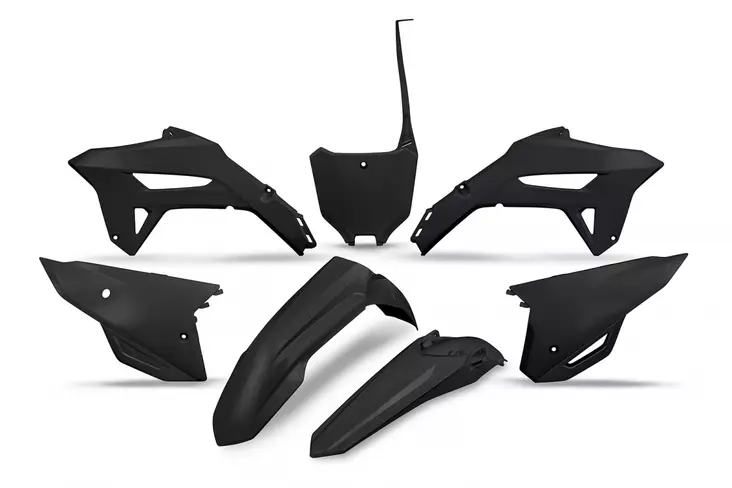 UFO Plastkit 5-delar Svart 001 CRF250R 2 - Plastkit - D379755 - 1