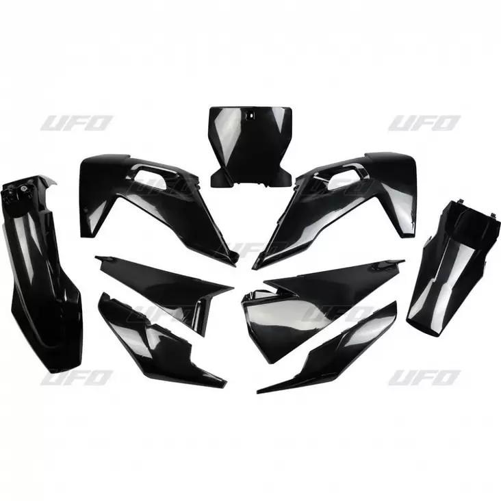 UFO Plastkit 5-delar Svart 001 HVA TC/FC - Plastkit - D155525 - 1