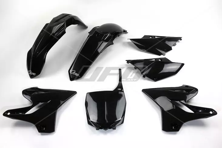 UFO Plastkit 5-delar Svart YZ125/250 15- - Plastkit - D33695 - 1