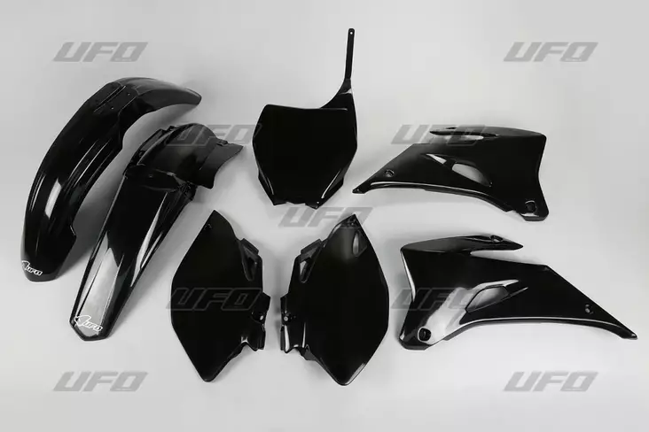 UFO Plastkit 5-delar Svart YZF250/450 06 - Plastkit - D33665 - 1
