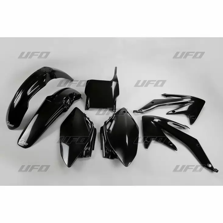 UFO Plastkit 5-delar svart CRF450 2007 - Plastkit - D33595 - 1
