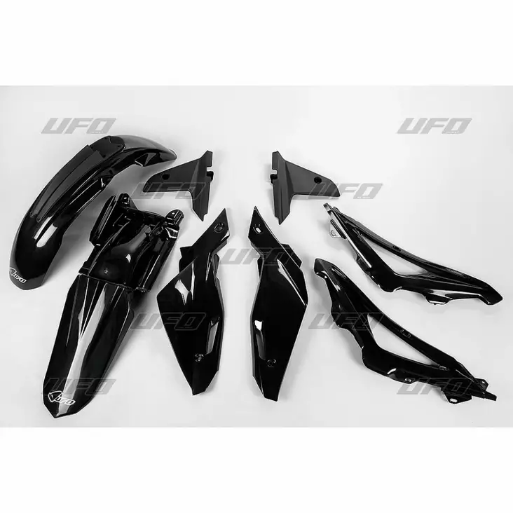 UFO Plastkit 5-delar svart HVA 4-T TC250 - Plastkit - D33785 - 1