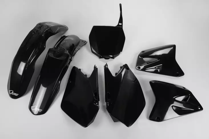 UFO Plastkit 5-delar svart RM125/250 06- - Plastkit - D33715 - 1