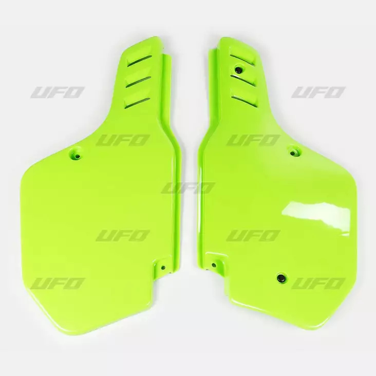 UFO Sidopanel KX125/250 88-89KX500 88-02 - Nummerplåt - D32135 - 1