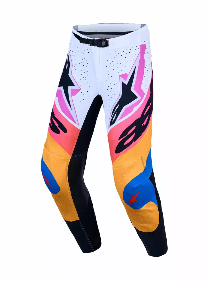Alpinestars Byxor Supertech Dyna Vit/Blå - Crossbyxor - D521455 - 1