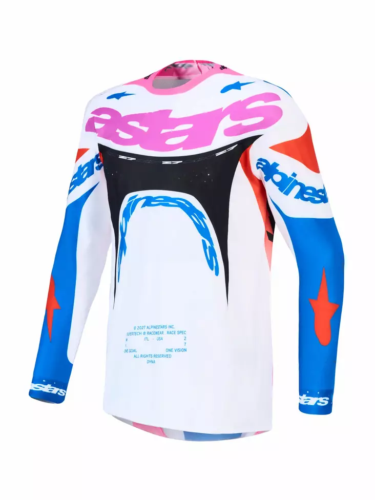 Alpinestars Tröja Supertech Dyna Vit/Blå - Crosströjor - D521515 - 1