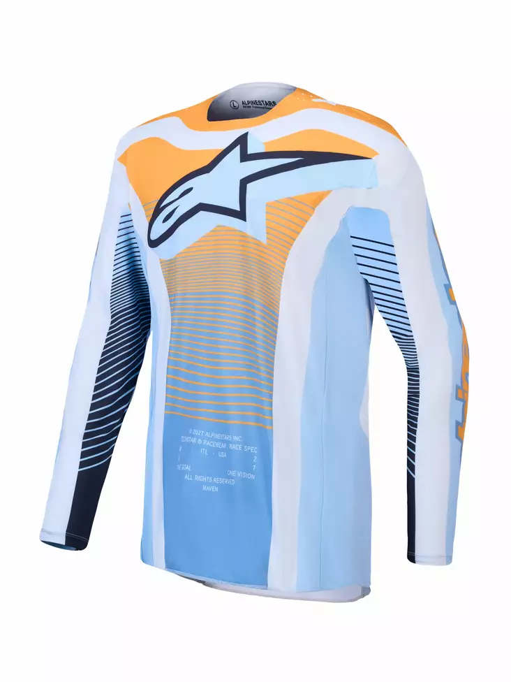 Alpinestars Tröja Techstar Maven Blå/Tan - Crosströjor - D521525 - 1