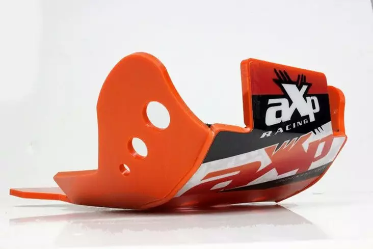 AXP Skid Plate PHD 6mm Orange KTM 125SX - Hasplåtar - D326735 - 1