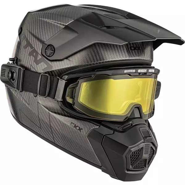 CKX Hjälm Titan AMS Matt Carbon + Brillo - Crosshjälmar - D503495 - 1