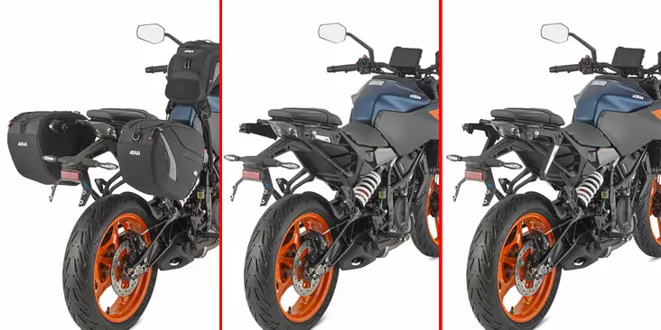 Givi Stealth Holders Ktm 125/390 Duke (2 - Monteringsatser & Pakethållare - D530725 - 1
