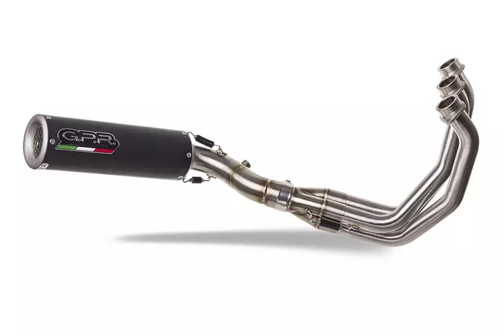 GPR YamahaXsr 900 2016/2021 e4 M3 BLACK - Komplett avgassystem - D498045 - 1