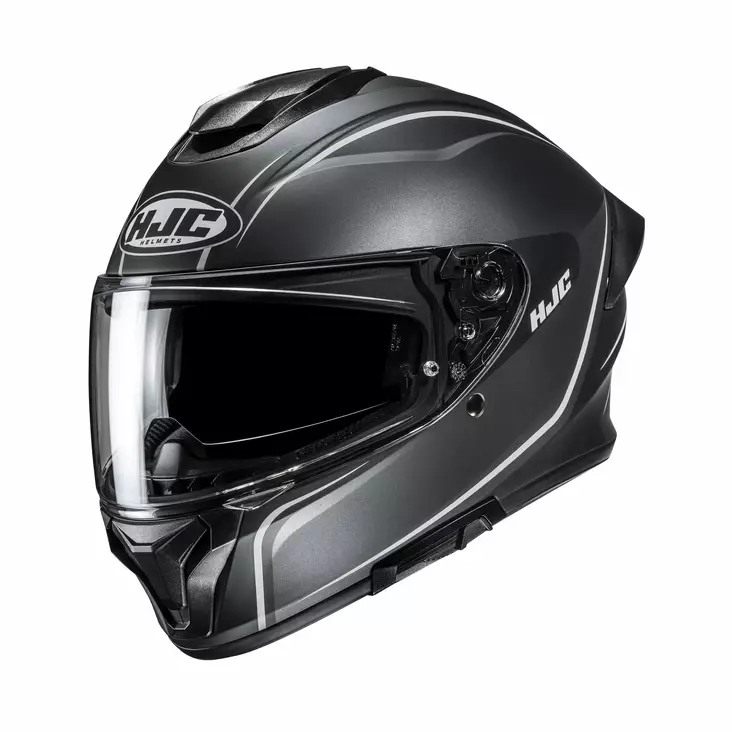 HJC Helmet C71 Quez Svart/Grå MC5SF - Integralhjälm - D508725 - 1