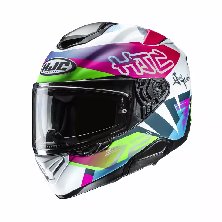 HJC Helmet RPHA 72 Goldy Grön/Vit/Rosa M - Integralhjälm - D508705 - 1