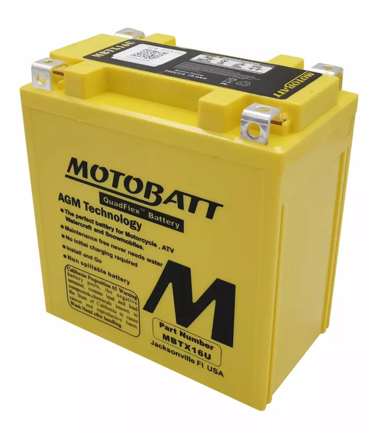 Motobatt MBTX16U batteri - Batterier - D2775 - 2