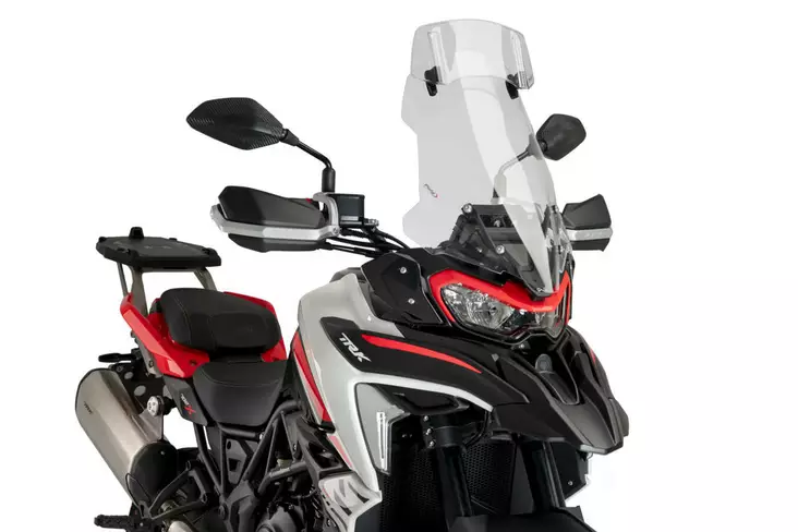 Puig Touring Screen W/Visor Benelli Trk - Vindskydd - D482275 - 1