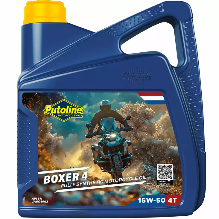 Putoline Boxer 4 15W-50- 4L (4) - Motorcykeloljor 4T - D526905 - 1