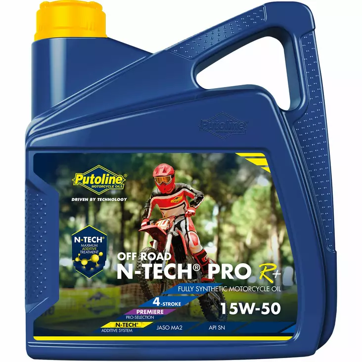 Putoline N-Tech® Pro R+ Off Road 15W-50- - Motorcykeloljor 4T - D526955 - 1